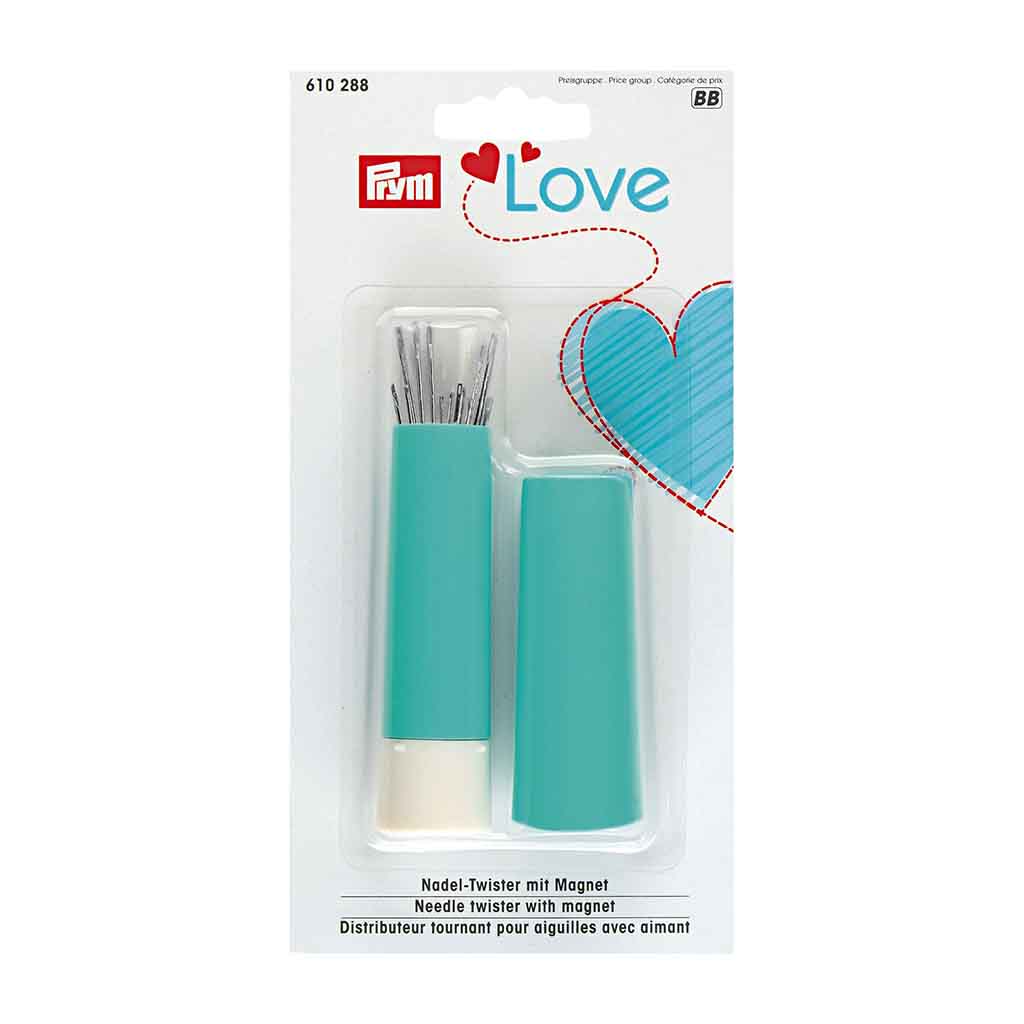 Prym Love Needle Twister neulojen säilytyskotelo