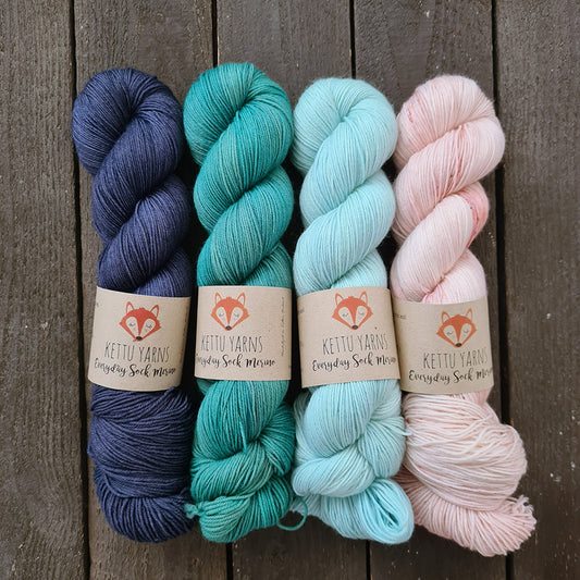 Kettu Yarns - Time After Time yarn set - 400 g