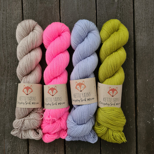 Kettu Yarns - Girls Just Wanna Have Fun yarn set - 400 g
