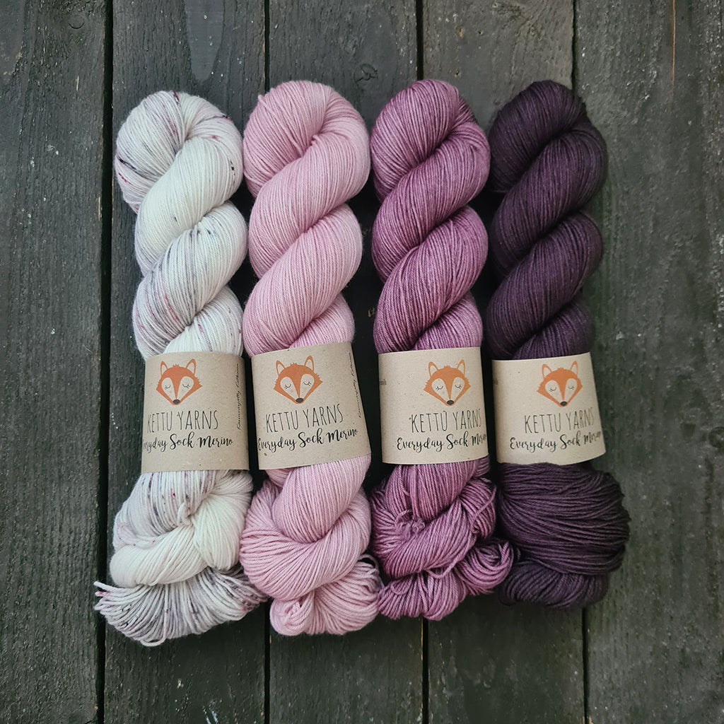 Kettu Yarns Heather lankasetti - 400 g