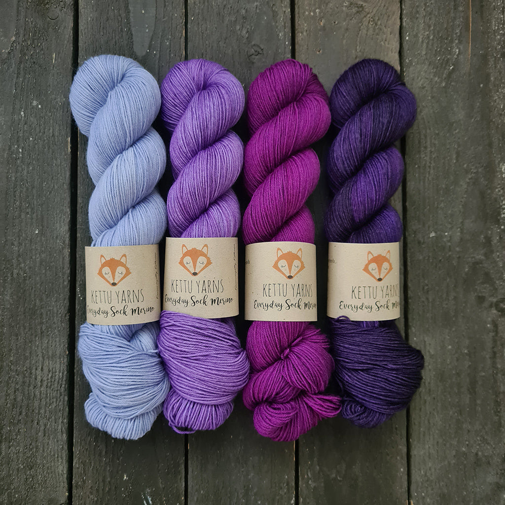 Kettu Yarns Mystery lankasetti - 400 g