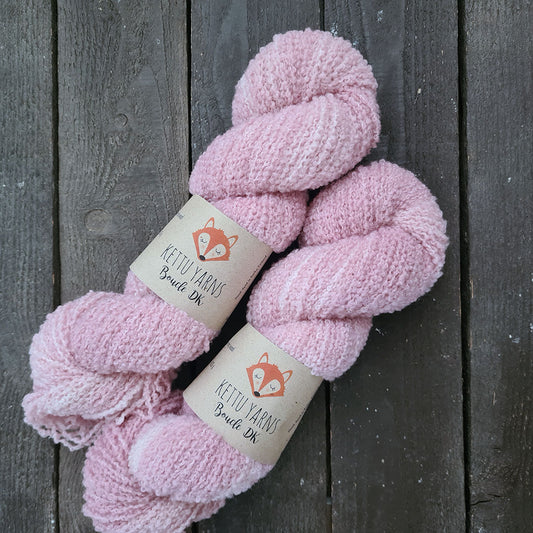 Kettu Yarns - Boucle DK - Dusty Rose - 100 g