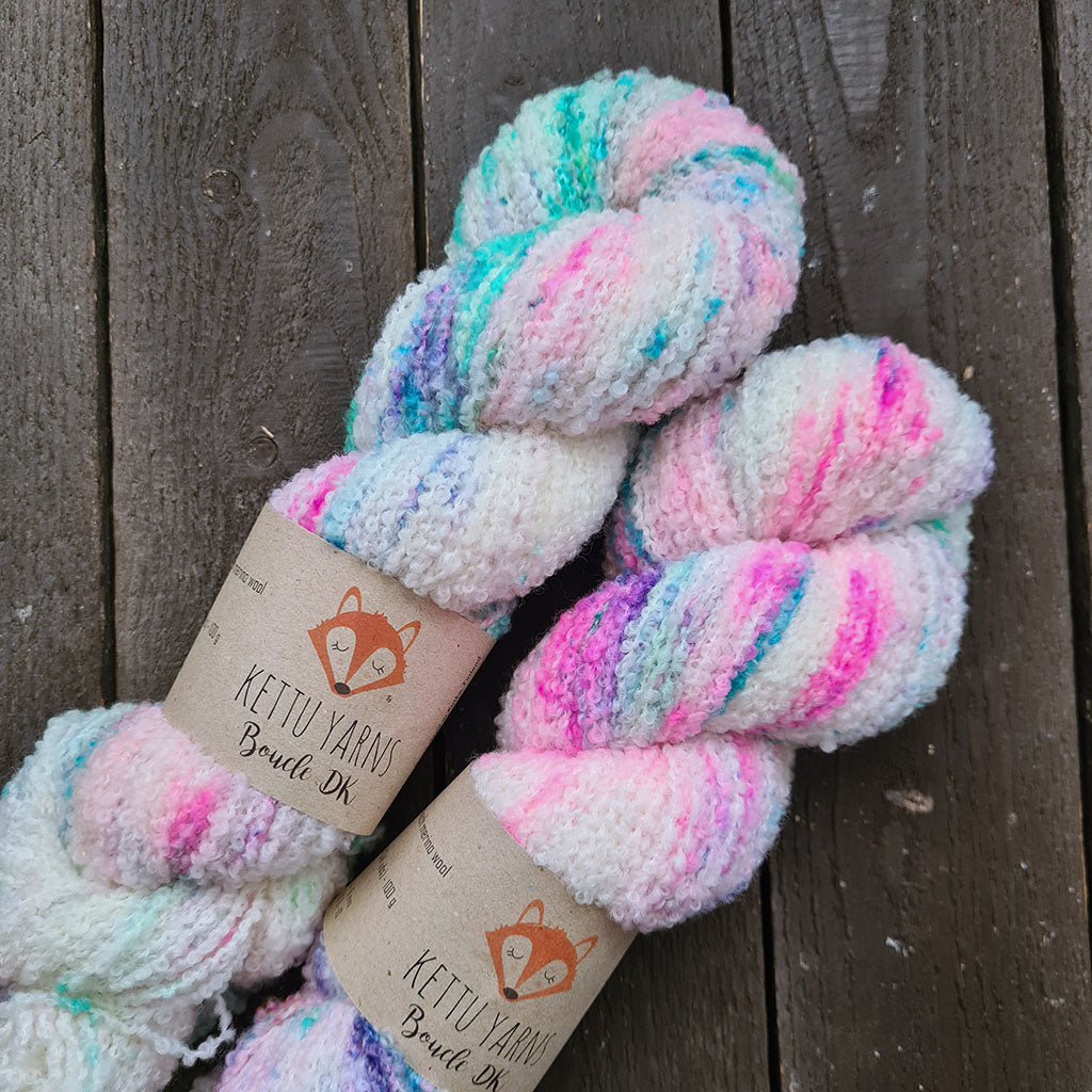 Kettu Yarns - Boucle DK - Garden Graffiti - 100 g