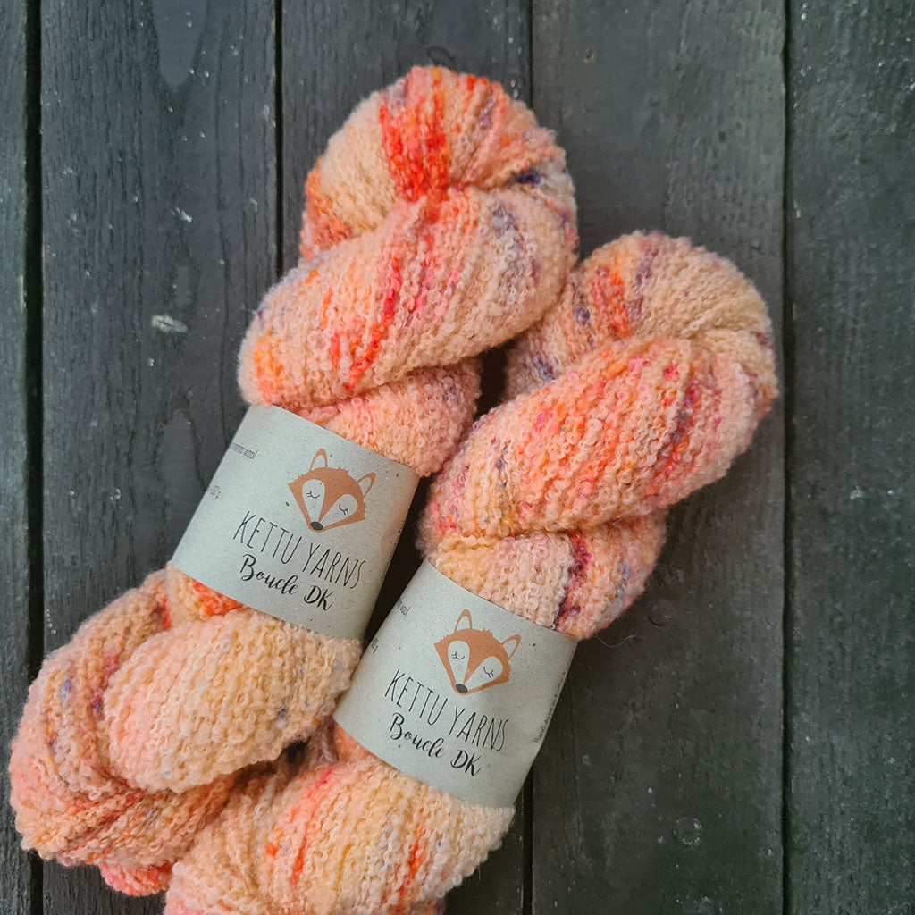 Kettu Yarns - Boucle DK - Lucky Skein #360 - 100 g