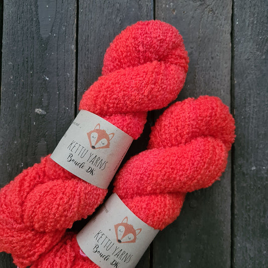 Kettu Yarns - Boucle DK - Poppy - 100 g