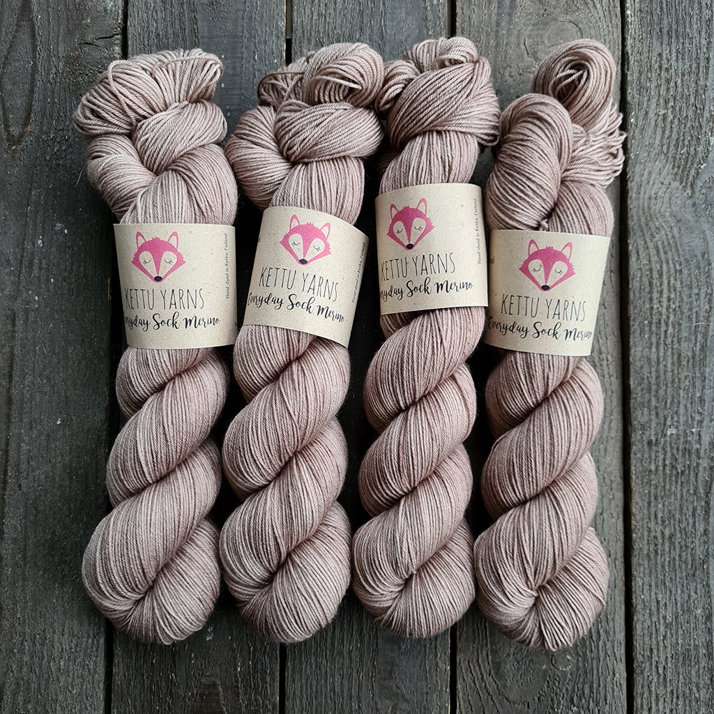Kettu Yarns - Everyday Sock Merino - Beige is Not Boring - 100 g