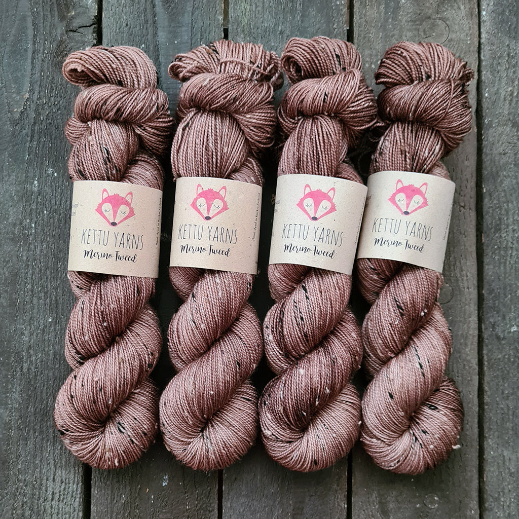 Kettu Yarns - Merino Tweed - Coffee Time/Kahvihetki - 100 g