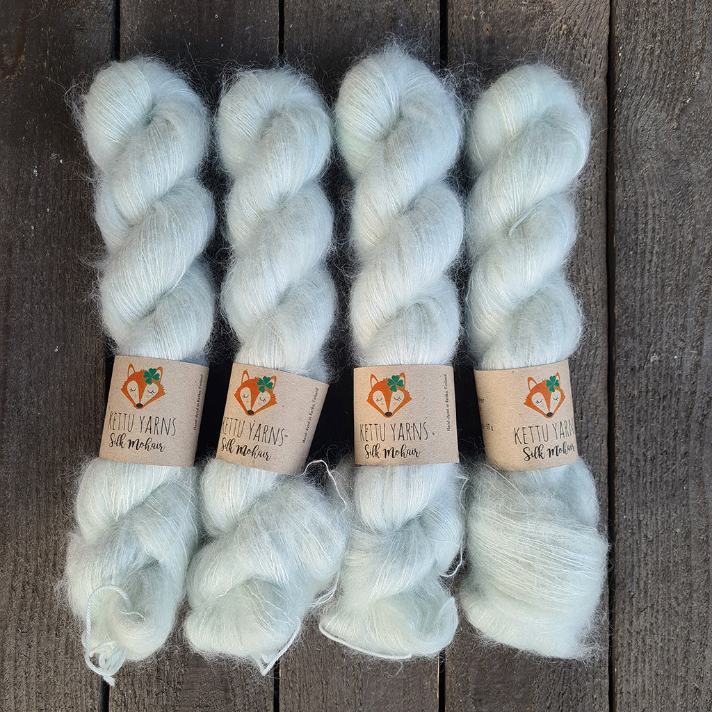 Kettu Yarns - Silk Mohair - Frost - 50 g
