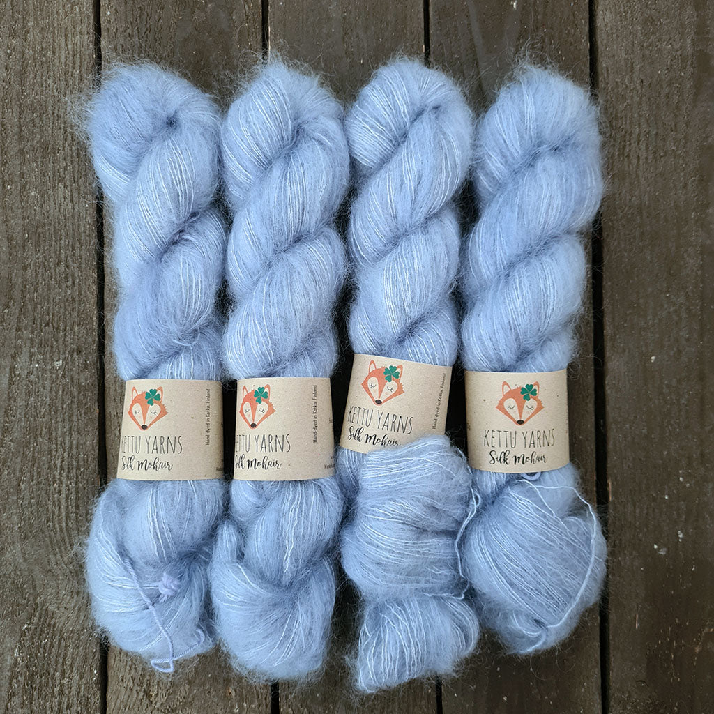 Kettu Yarns - Silk Mohair - Wild Lavender - 50 g