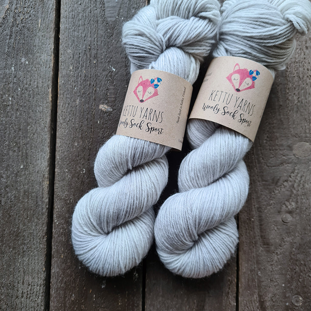 Kettu Yarns - Wooly Sock Sport - Fog - 100 g