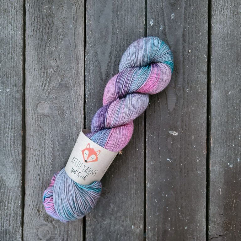 Kettu Yarns - Yak Sock - Lucky Skein #348 - 100 g