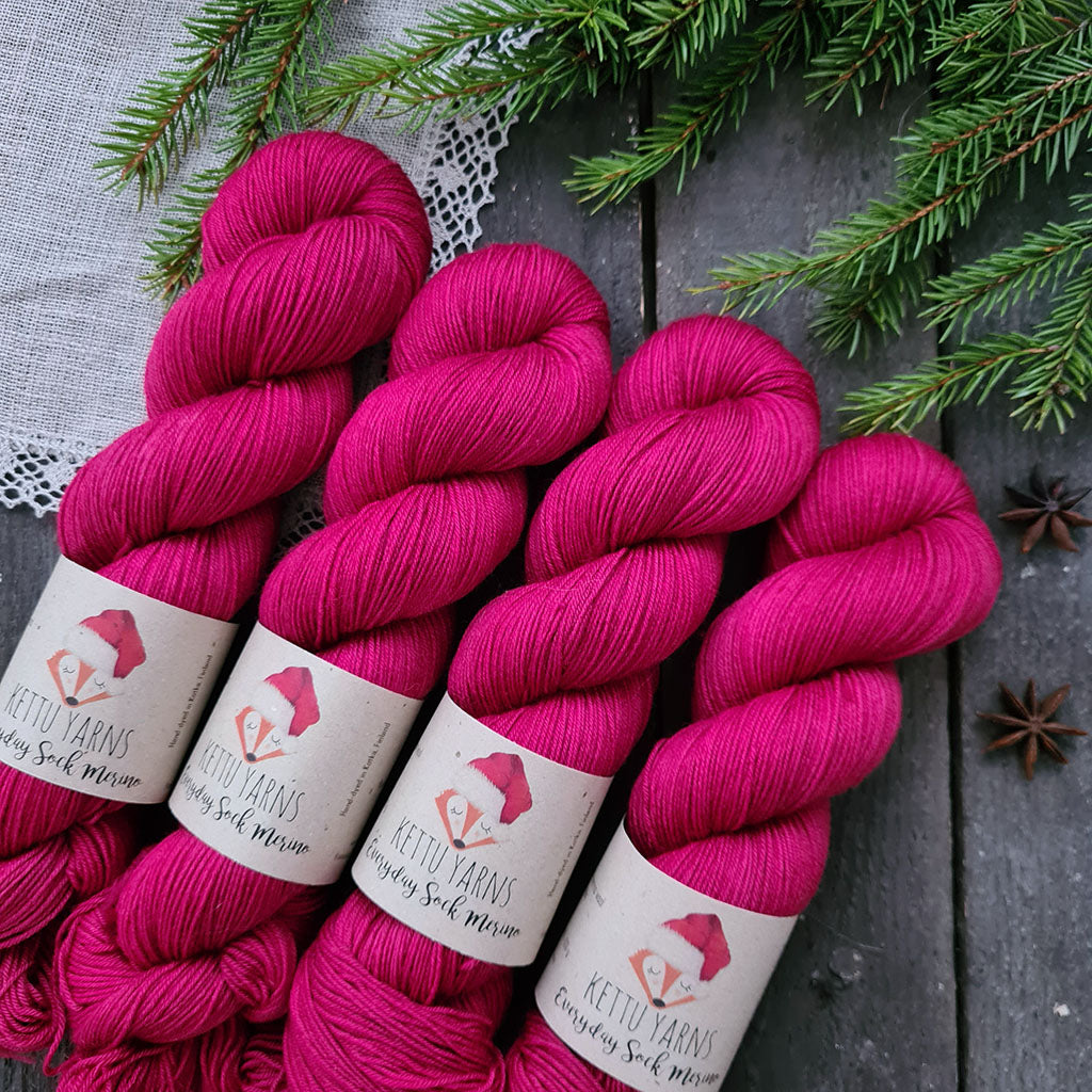 Kettu Yarns - Everyday Sock Merino - Glögi - 100 g