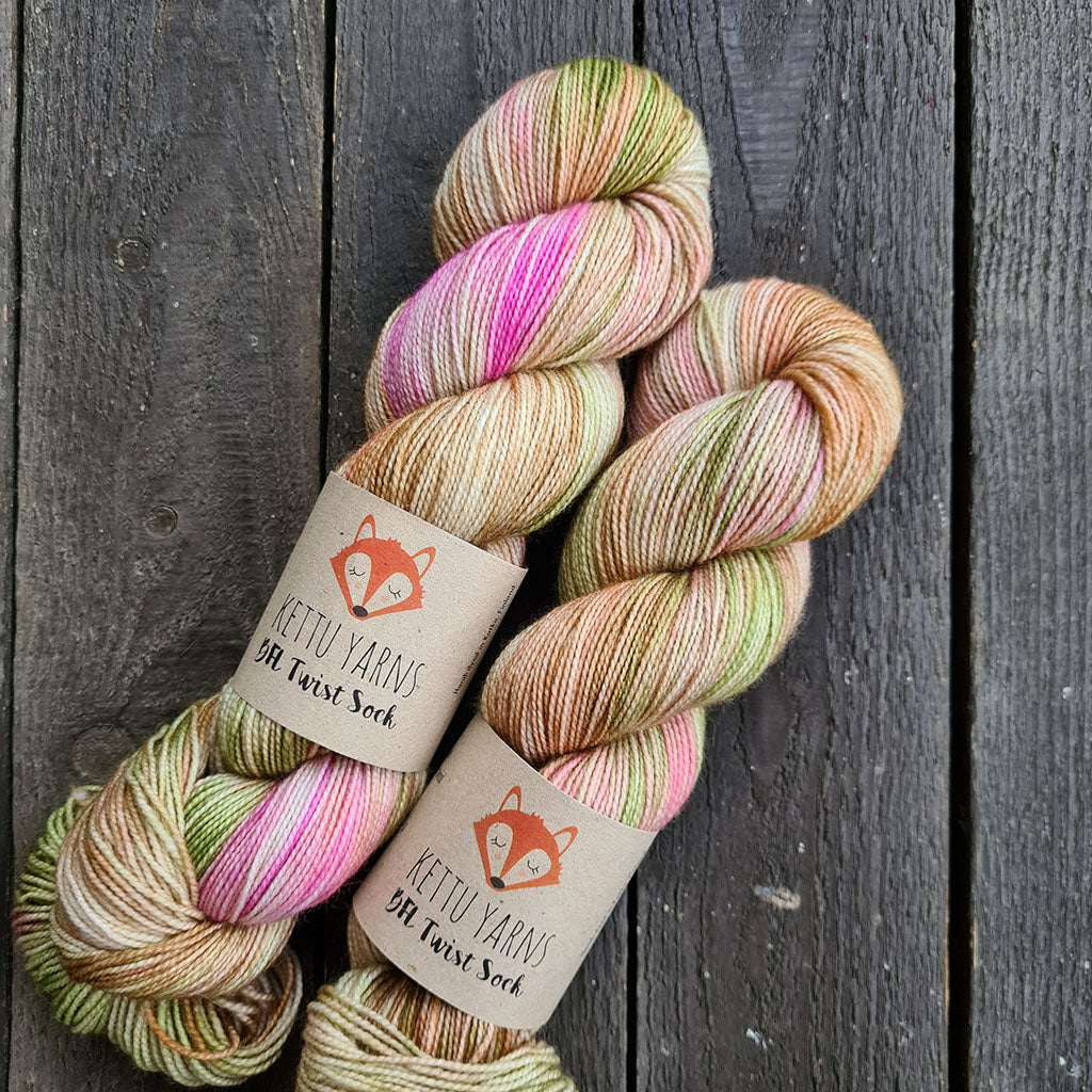 Kettu Yarns - BFL Twist Sock - Lucky Skein #362 - 100 g