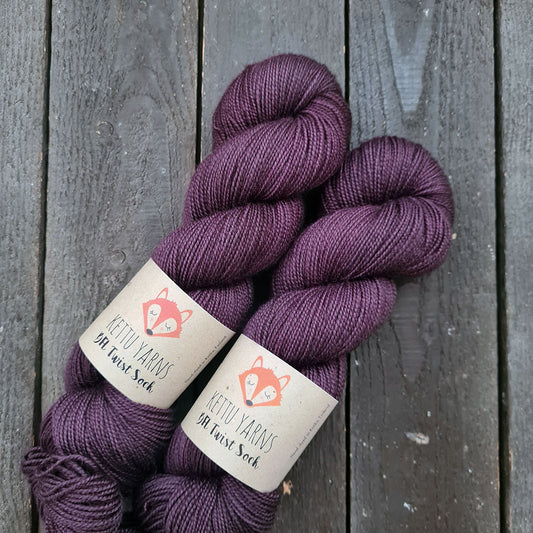 Kettu Yarns - BFL Twist Sock - No Cream, No Sugar - 100 g