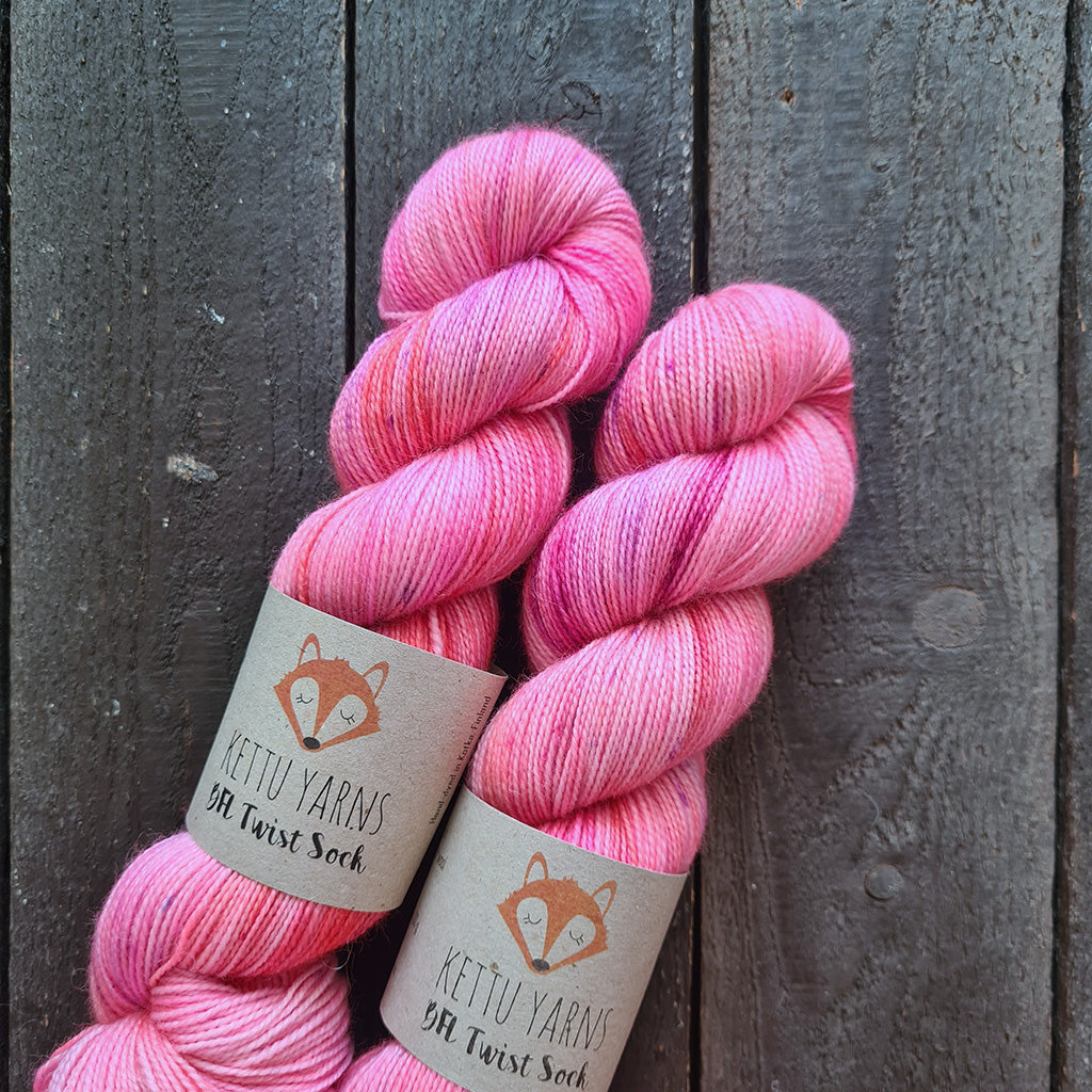 Kettu Yarns - BFL Twist Sock - Lucky Skein #393 - 100 g