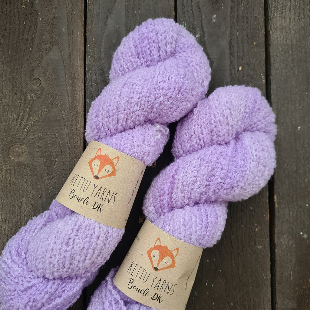 Kettu Yarns - Boucle DK - Lavender Tea - 100 g