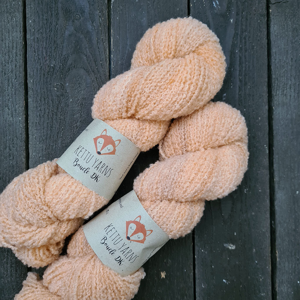 Kettu Yarns - Boucle DK - Pink Sand - 100 g