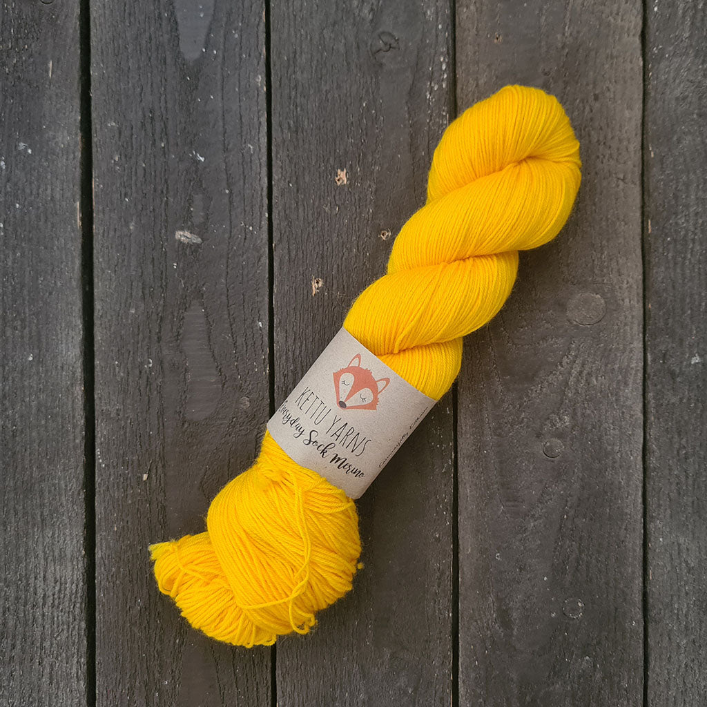 Kettu Yarns - Everyday Sock Merino - Autumn Gold - 100 g