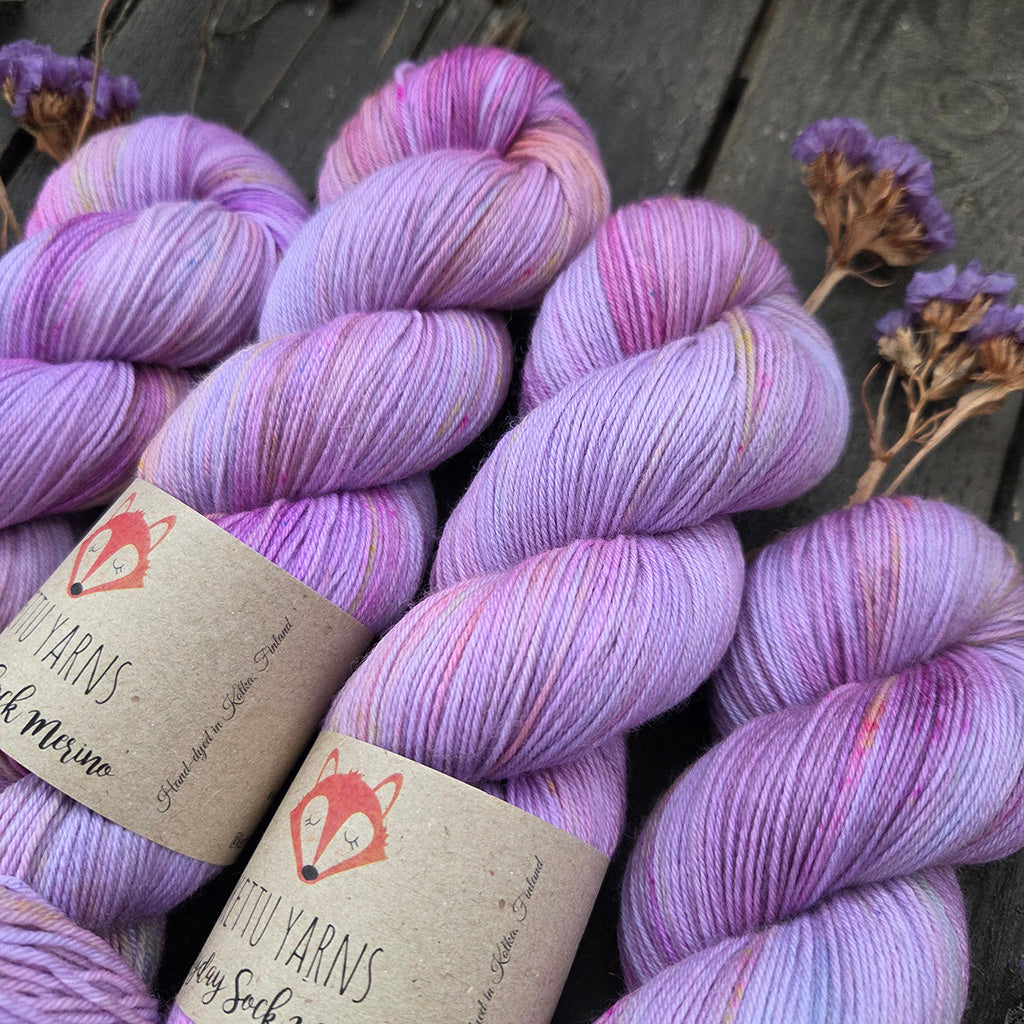 Kettu Yarns - Everyday Sock Merino - Dried Flower Bouquet Mar 2026-02 - 100 g
