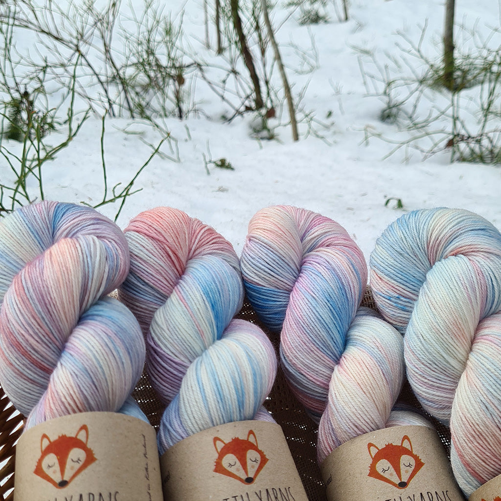 Kettu Yarns Colour of the Month - Everyday Sock Merino - Gentle January - 100 g