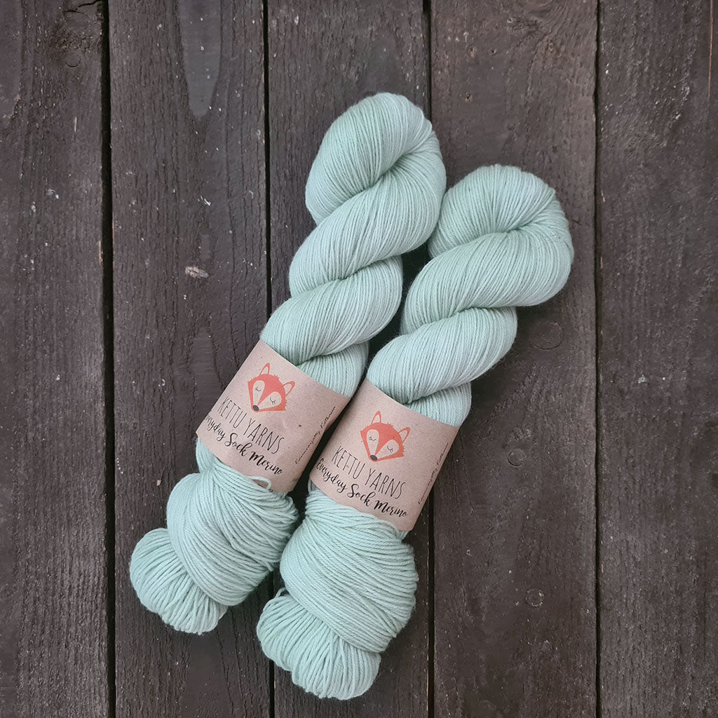 Kettu Yarns - Everyday Sock Merino - Mist - 100 g