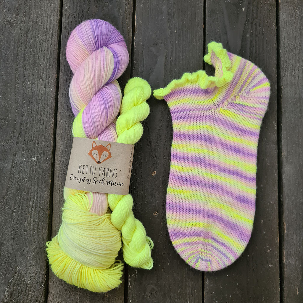 Kettu Yarns - Everyday Sock Merino setti - Midsummer Dancer - 120 g