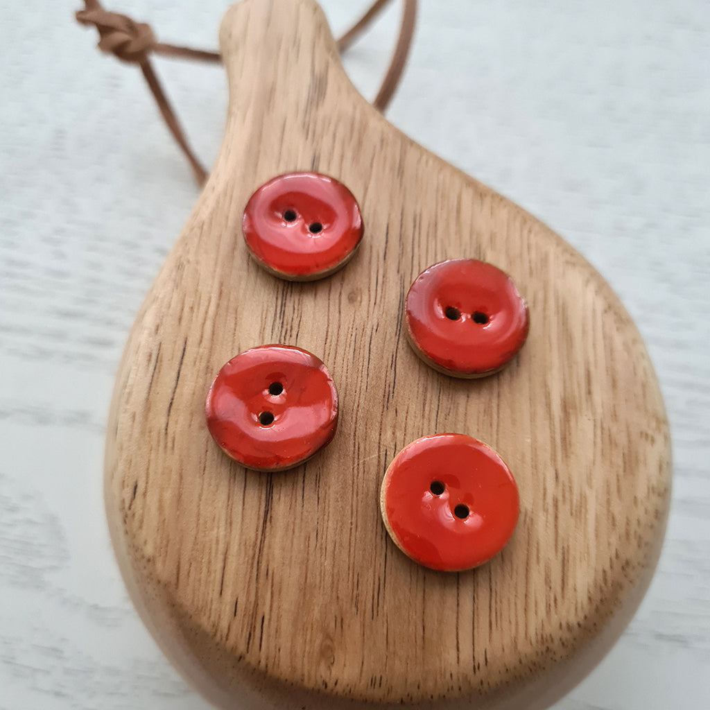 Kookosnappi - Chili - 18 mm
