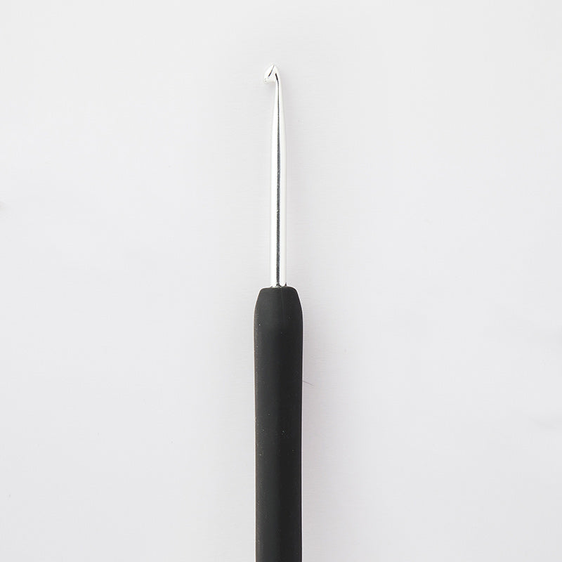 KnitPro Soft Grip Steel virkkuukoukku