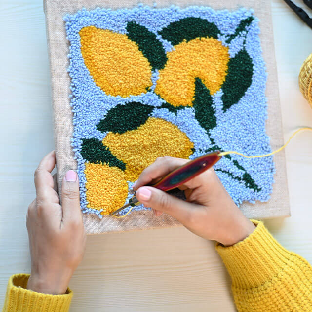 KnitPro tuftausneulasetti - Vibrant Wood
