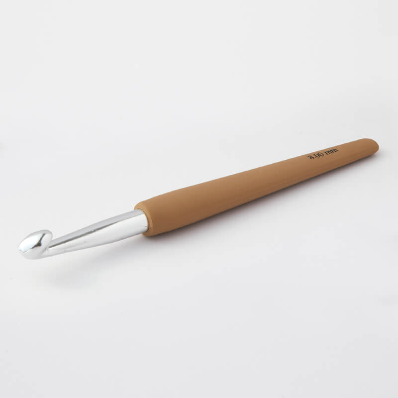 KnitPro Waves Soft Grip virkkuukoukku
