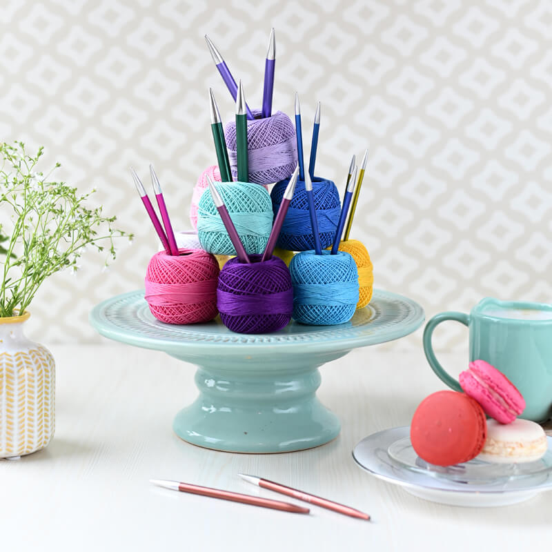 KnitPro Zing lyhyet vaihtopäät