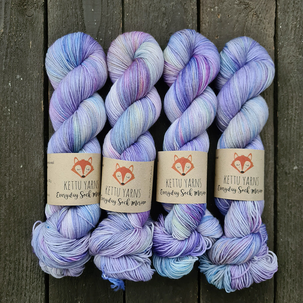 Kettu Yarns - Everyday Sock Merino - Winter Unicorn - 100 g