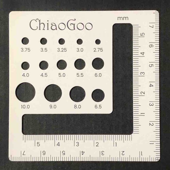 ChiaoGoo gauge ruler/needle gauge