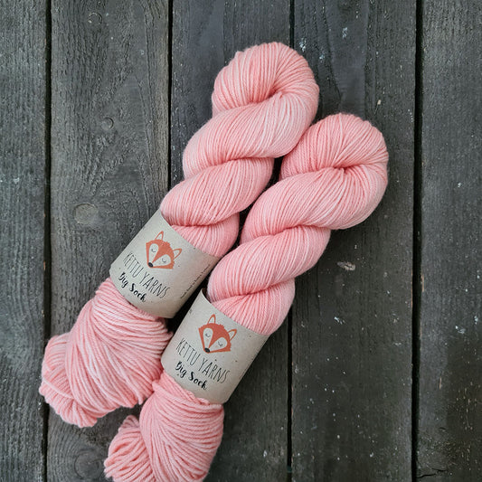 Kettu Yarns - Big Sock - Coral Fizz - 100 g