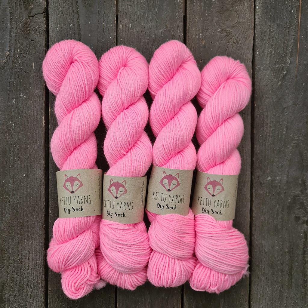 Kettu Yarns - Big Sock - Frozen Watermelon - 100 g