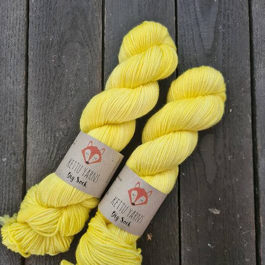 Kettu Yarns - Big Sock - Lemon Fizz - 100 g