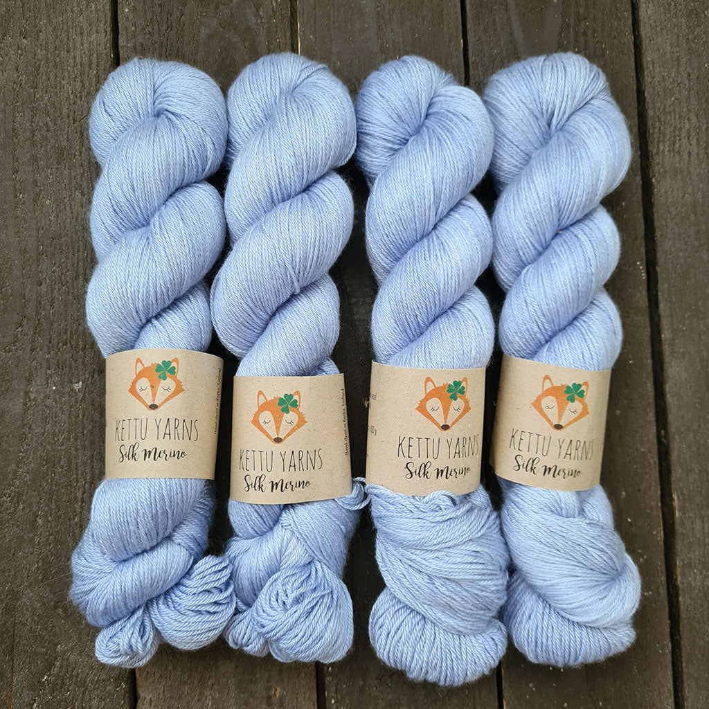 Kettu Yarns - Silk Merino - Wild Lavender - 100 g