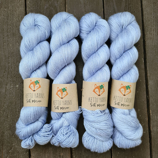 Kettu Yarns - Silk Merino - Wild Lavender - 100 g
