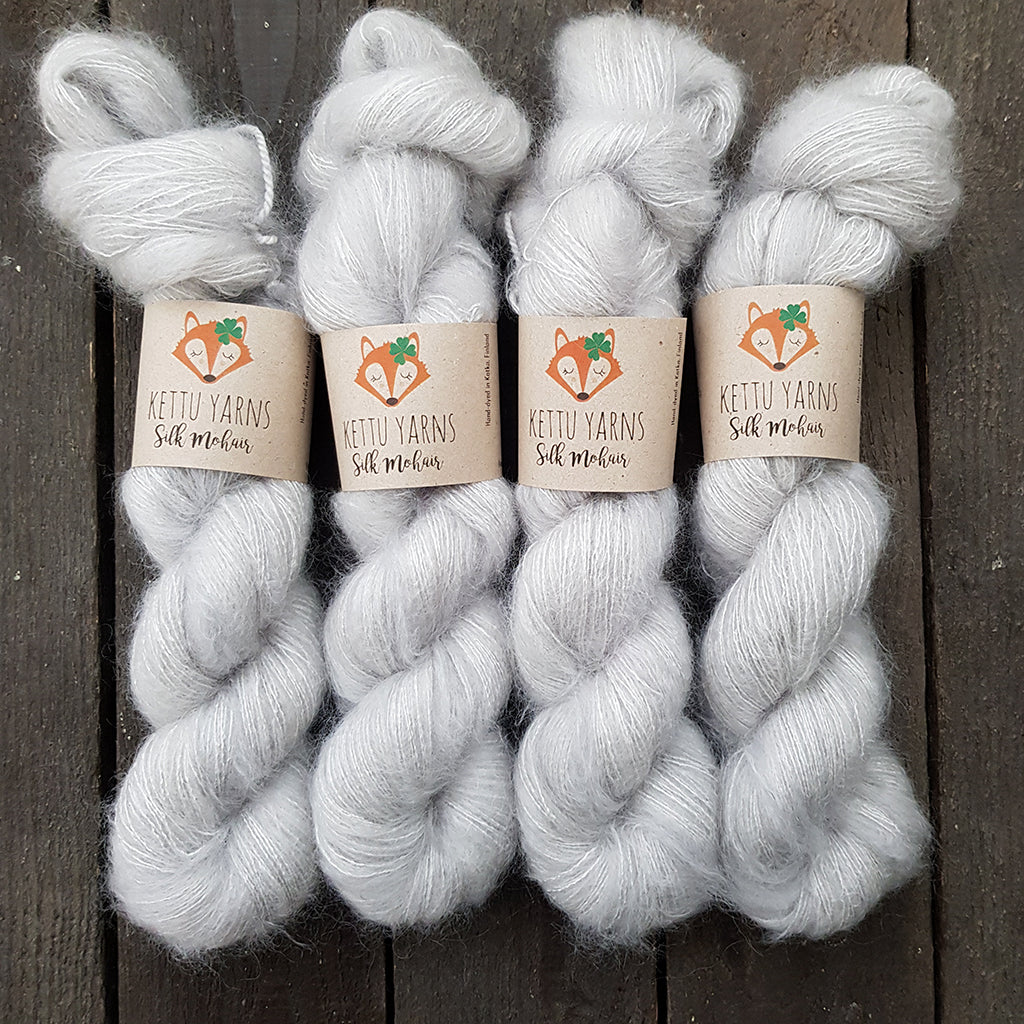 Kettu Yarns - Silk Mohair - Fog - 50 g