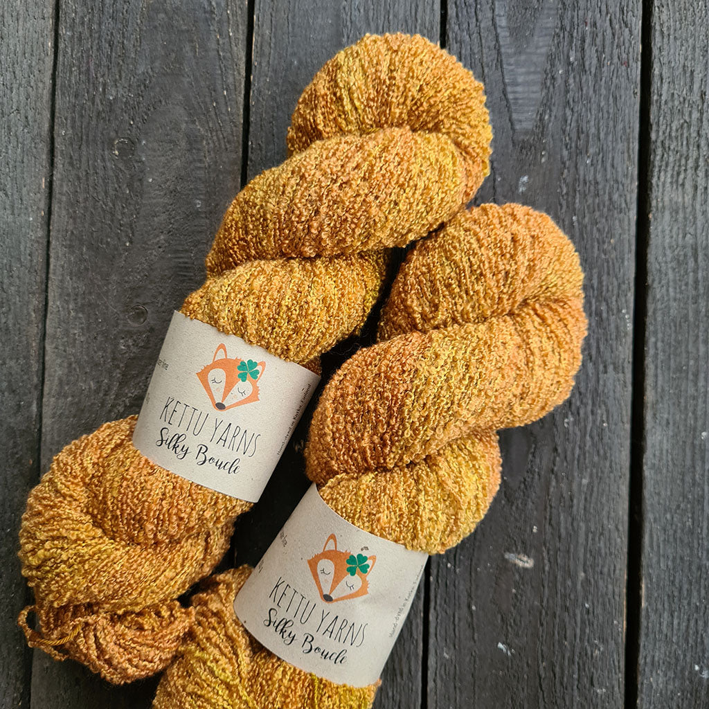 Kettu Yarns - Silky Boucle - Caramel - 100 g