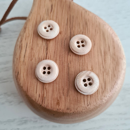 Wooden button - Oak - 15 mm