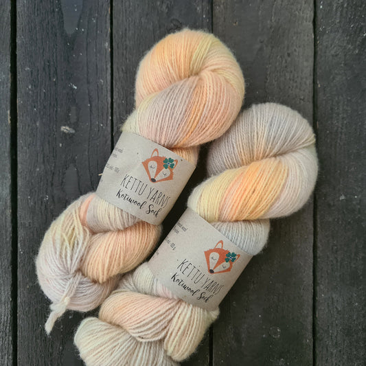 Kettu Yarns - Kotiwool Sock - Värileikki 6 - 100 g