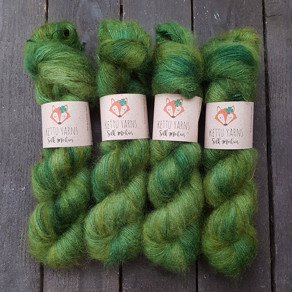 Kettu Yarns - Silk Mohair - Finnish Forest - 50 g