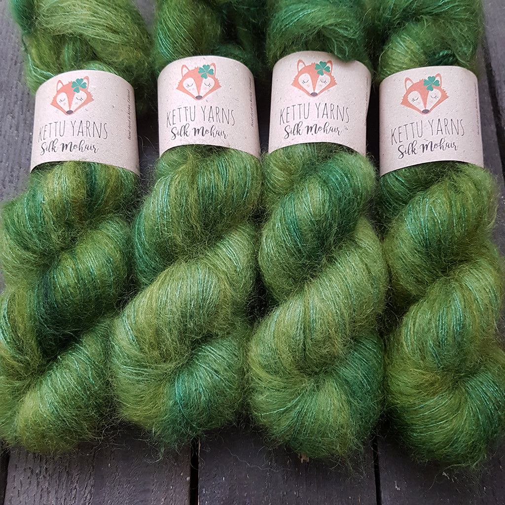 Kettu Yarns - Silk Mohair - Finnish Forest - 50 g