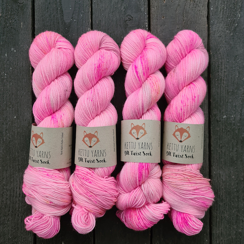 Kettu Yarns - BFL Twist Sock - Lucky Skein #389 - 100 g