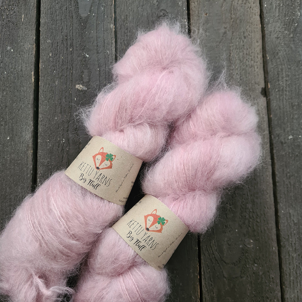 Kettu Yarns - Big Fluff - Dusty Rose - 100 g