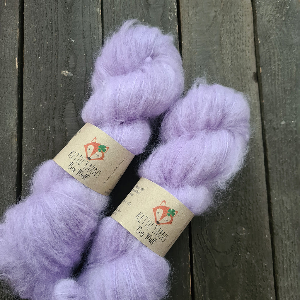 Kettu Yarns - Big Fluff - Lavender Tea - 100 g