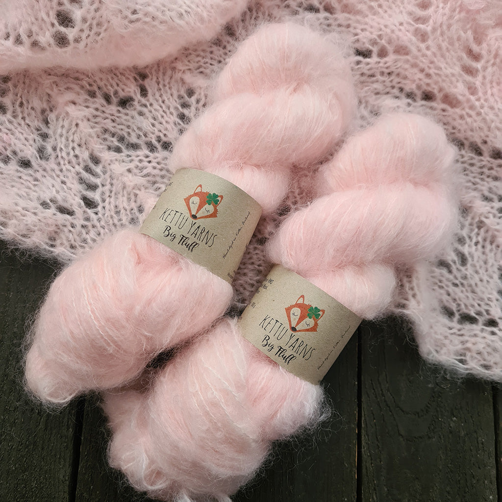 Kettu Yarns - Big Fluff - Peony - 100 g