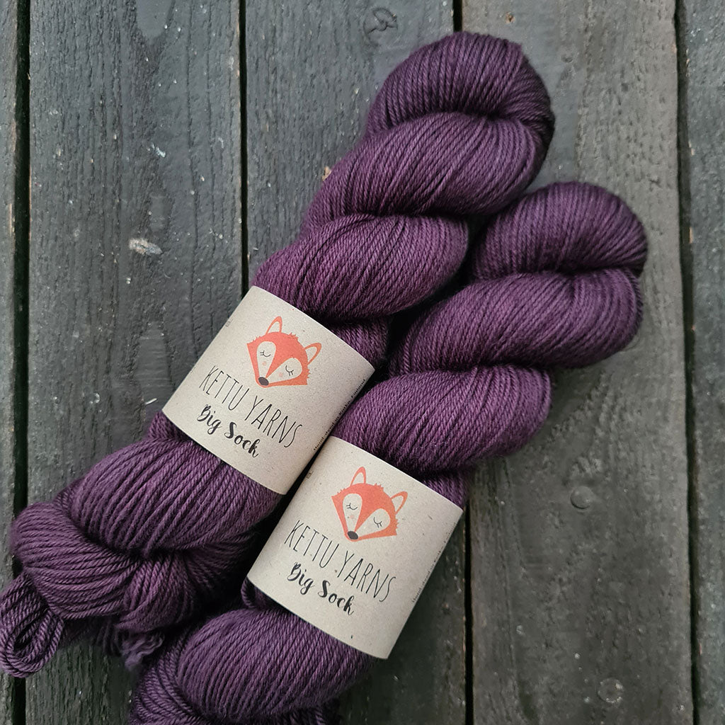 Kettu Yarns - Big Sock - No Cream, No Sugar - 100 g