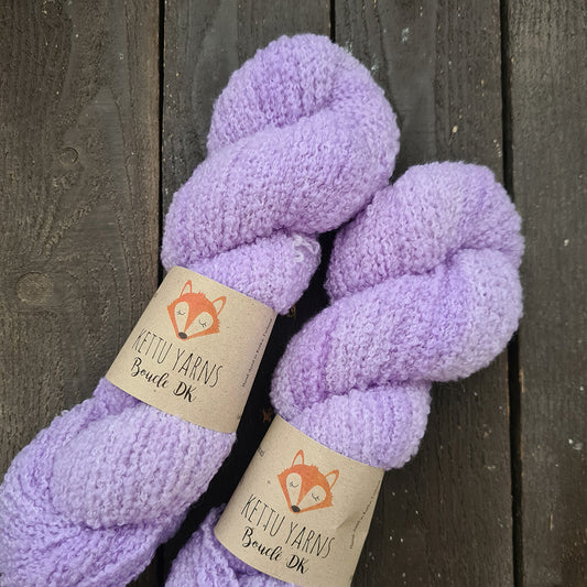 Kettu Yarns - Boucle DK - Lavender Tea - 100 g